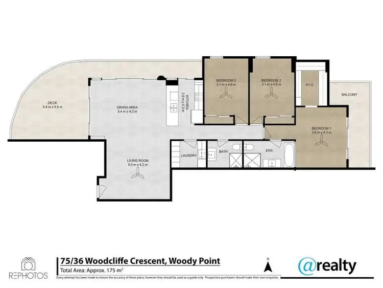Floorplan of Homely apartment listing, 75/36 Woodcliffe Crescent, Woody Point QLD 4019