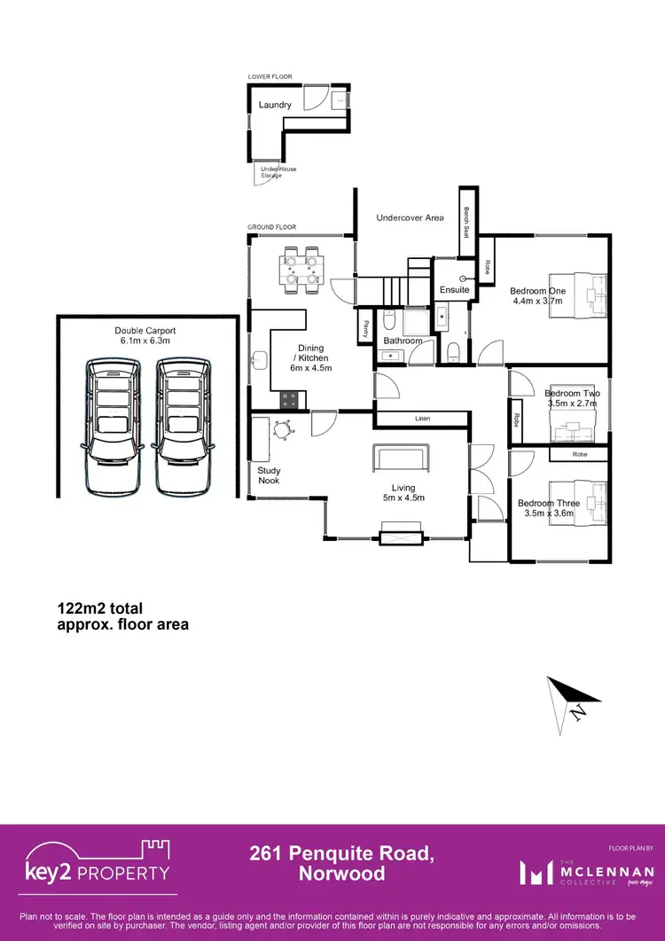 Floorplan of Homely house listing, 261 Penquite Road, Norwood TAS 7250