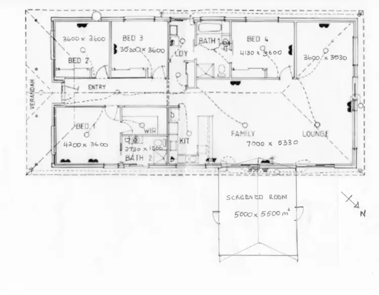 Floorplan of Homely rural property listing, 59 Killawarra Road, Lake Macdonald QLD 4563