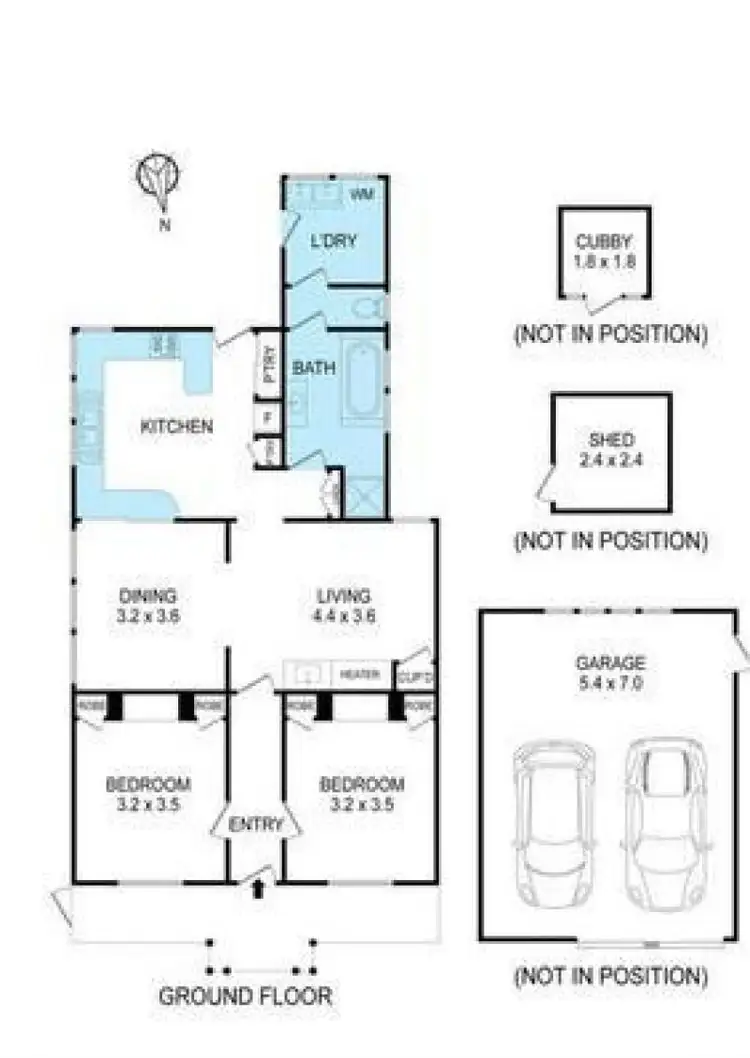 Floorplan of Homely house listing, Address available on request