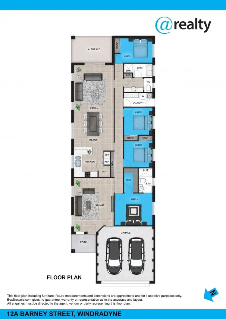 Floorplan of Homely house listing, 12A Barney Street, Windradyne NSW 2795