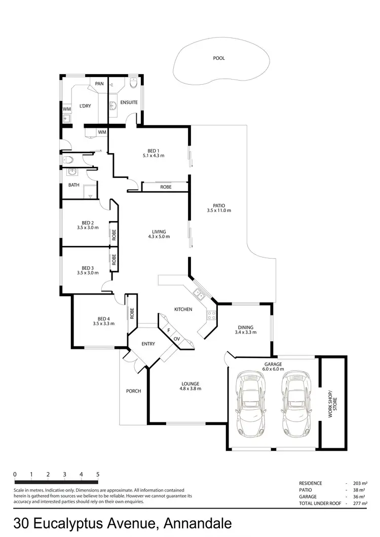 Floorplan of Homely house listing, 30 Eucalyptus Avenue, Annandale QLD 4814