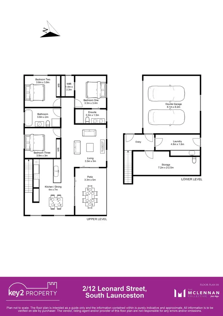 Floorplan of Homely house listing, 2/12 Leonard Street, South Launceston TAS 7249