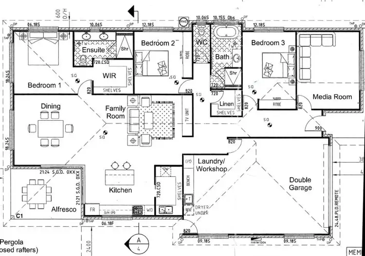 Floorplan of Homely house listing, 13 Cedarwood Drive, Crows Nest QLD 4355