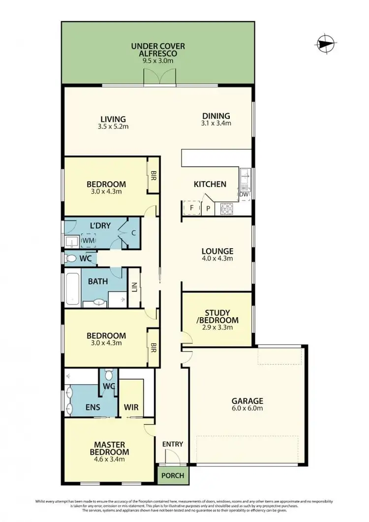Floorplan of Homely house listing, 7 Olympic Way, Craigieburn VIC 3064