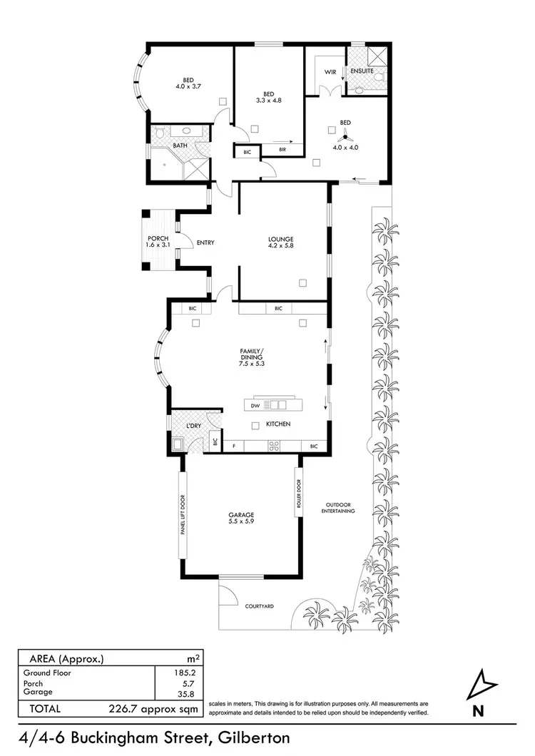 Floorplan of Homely house listing, 4, 4-6 Buckingham Street, Gilberton SA 5081