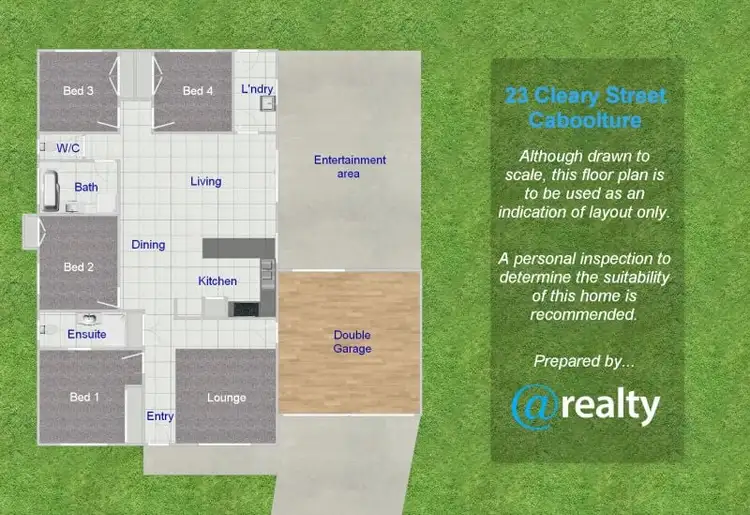 Floorplan of Homely house listing, 23 Cleary Street, Caboolture QLD 4510