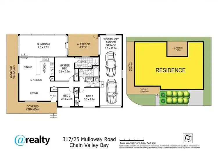 Floorplan of Homely house listing, 317/25 Mulloway Road, Chain Valley Bay NSW 2259