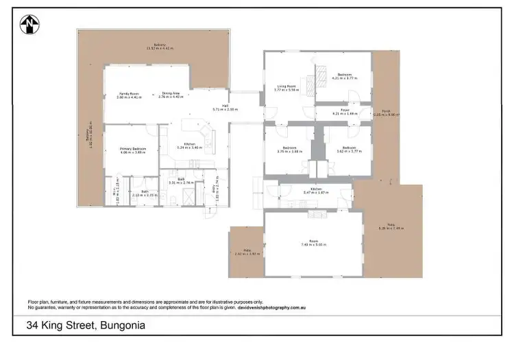 Floorplan of Homely rural property listing, 34 King Street, Bungonia NSW 2580