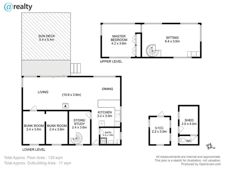 Floorplan of Homely house listing, 14 Gellibrand Lane, Opossum Bay TAS 7023