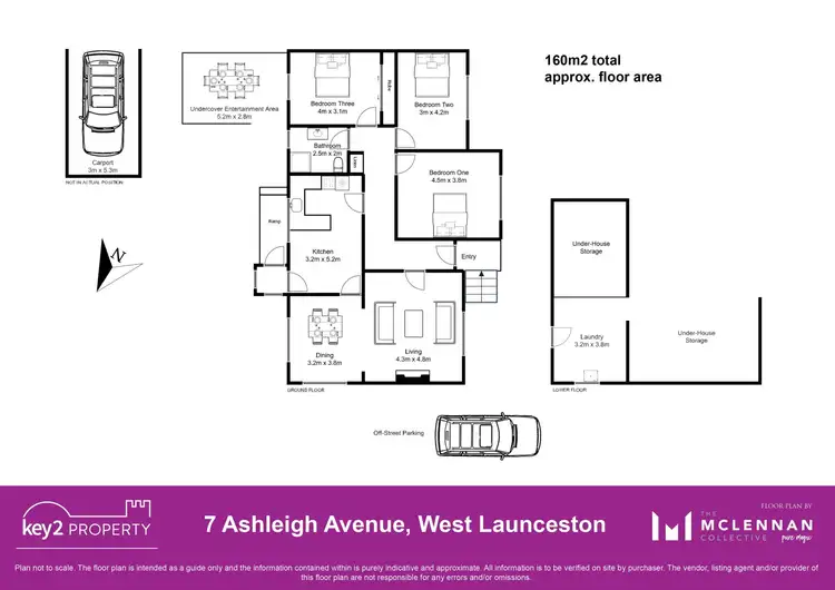 Floorplan of Homely house listing, 7 Ashleigh Avenue, West Launceston TAS 7250