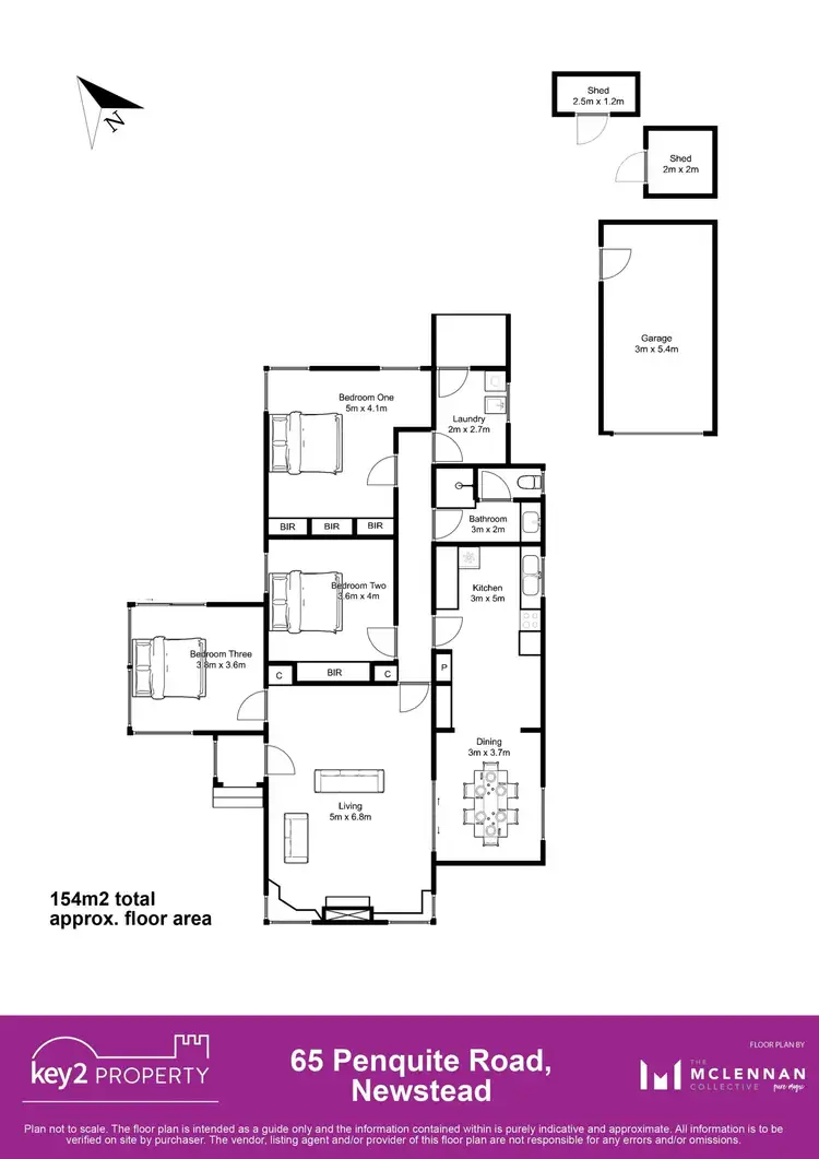 Floorplan of Homely house listing, 65 Penquite Road, Newstead TAS 7250