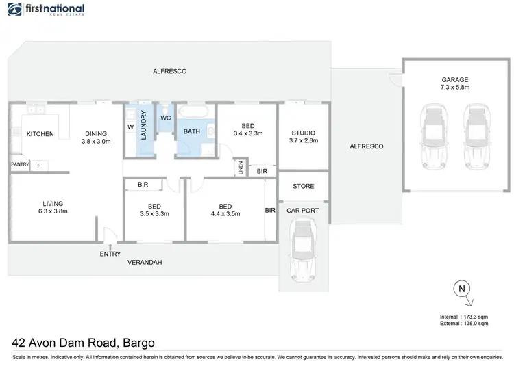 Floorplan of Homely house listing, 42 Avon Dam Road, Bargo NSW 2574