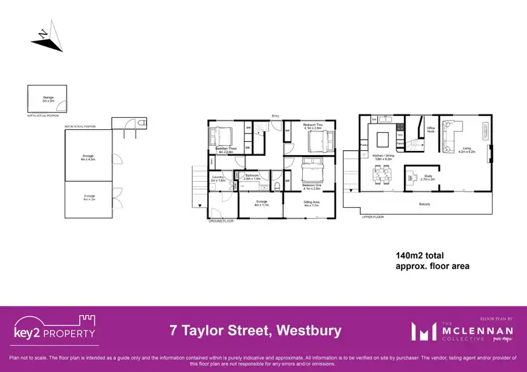 Floorplan of Homely house listing, 7 Taylor Street, Westbury TAS 7303