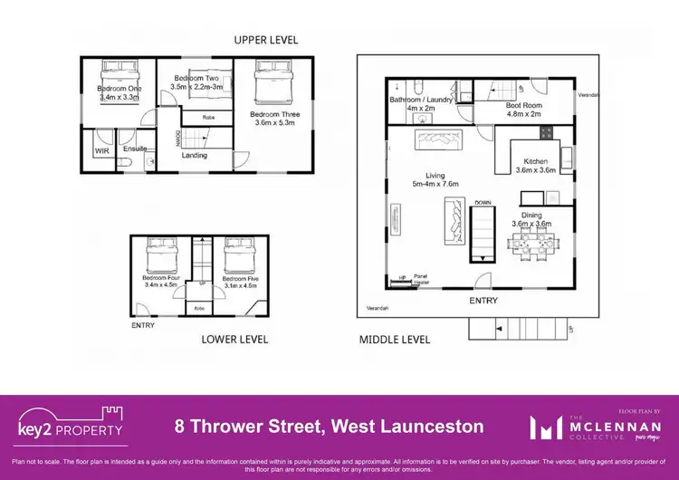 Floorplan of Homely house listing, 8 Thrower Street, West Launceston TAS 7250