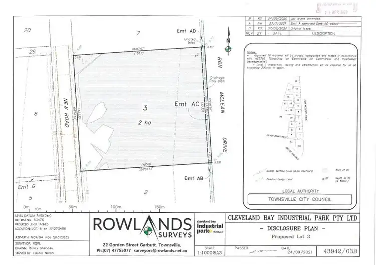 Floorplan of Homely land listing, 28 Penelope Rd, Stuart QLD 4811