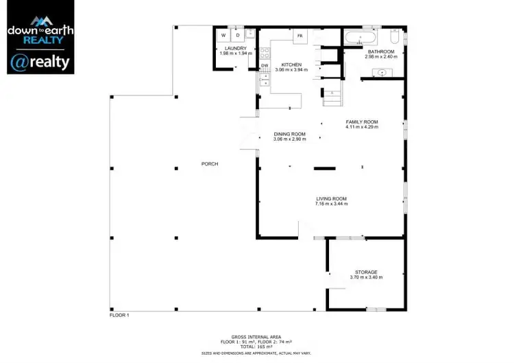 Floorplan of Homely rural property listing, 42 Tully Falls Road, Ravenshoe QLD 4888