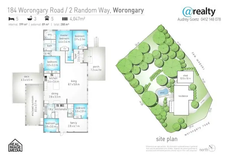 Floorplan of Homely house listing, 184 Worongary Road, Worongary QLD 4213