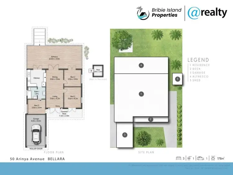 Floorplan of Homely house listing, 50 Arinya Avenue, Bellara QLD 4507