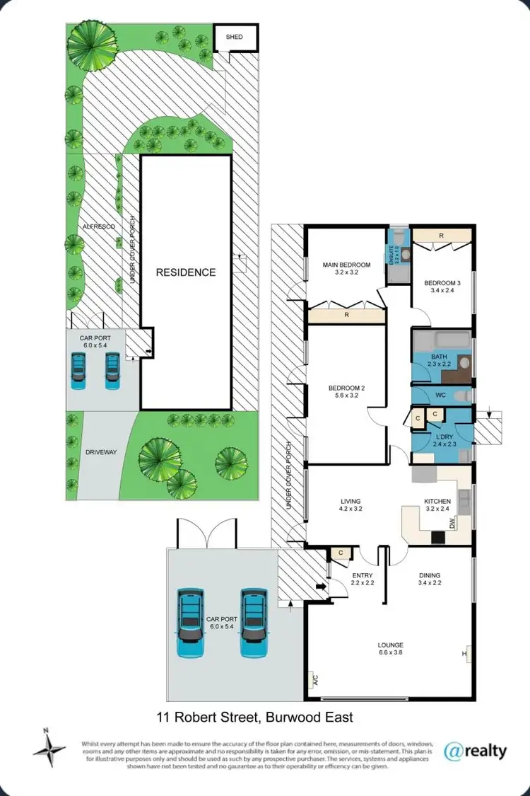 Floorplan of Homely house listing, 11 Robert Street, Burwood East VIC 3151
