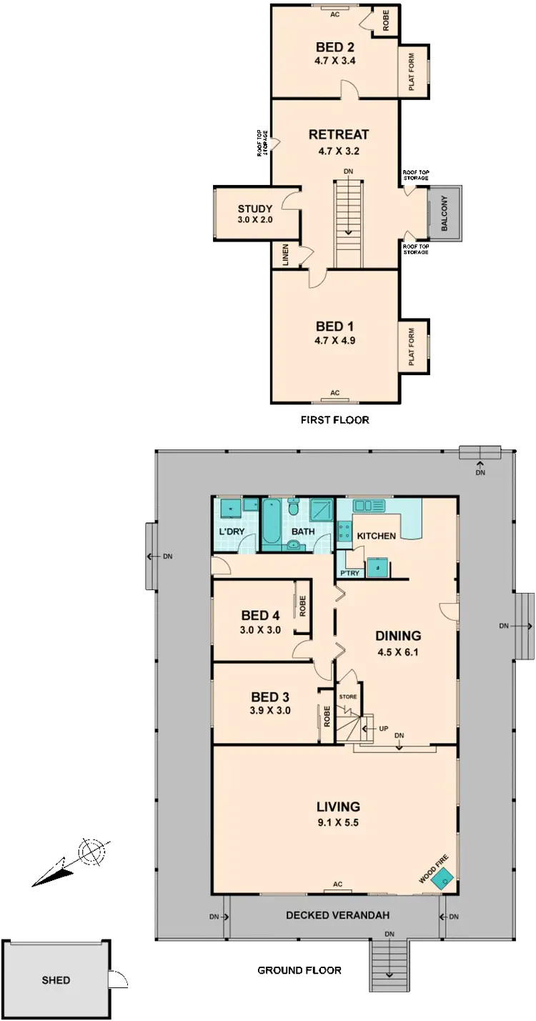 Floorplan of Homely house listing, 37 KELLYS LANE, Kilmore VIC 3764