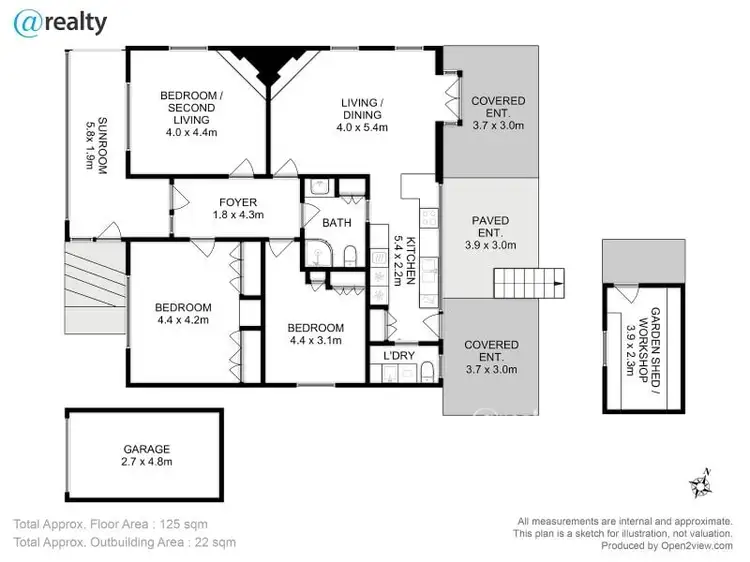 Floorplan of Homely house listing, 21 Bayley Street, Glebe TAS 7000