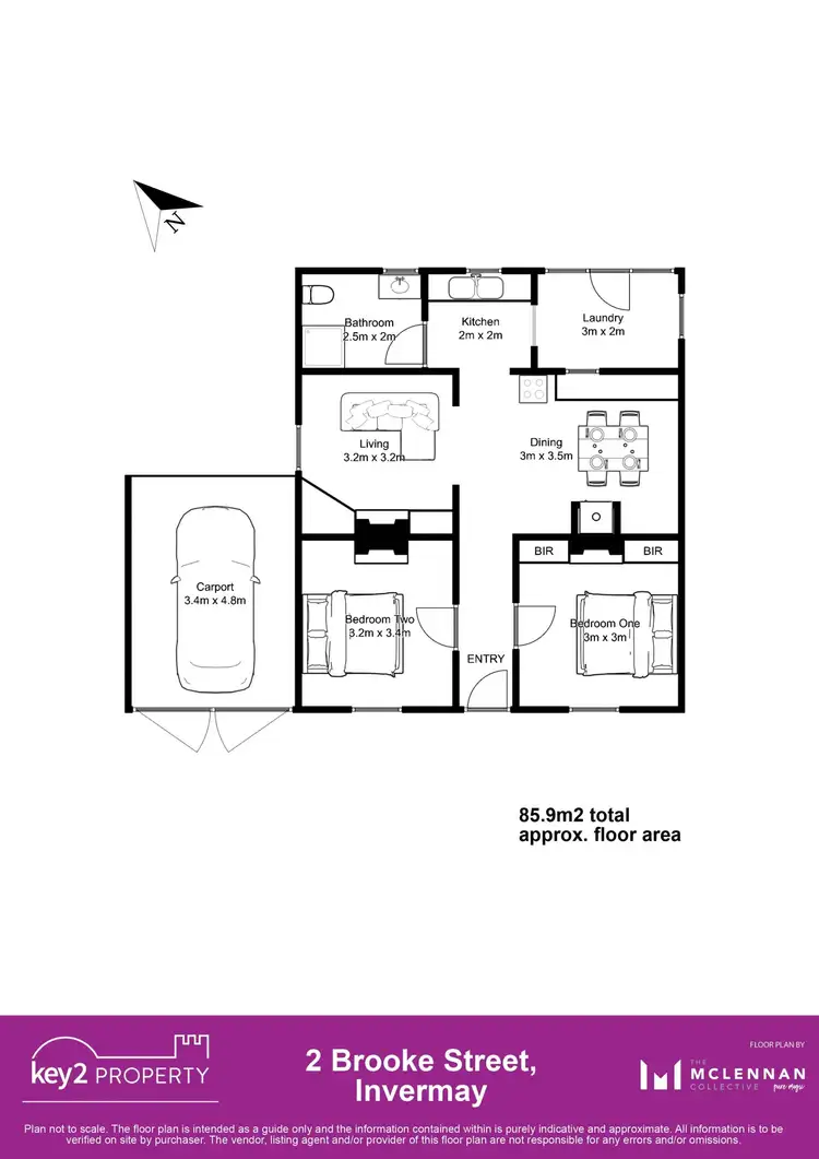 Floorplan of Homely house listing, 2 Brooke Street, Invermay TAS 7248