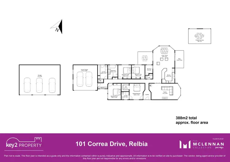 Floorplan of Homely house listing, 101 Correa Drive, Relbia TAS 7258