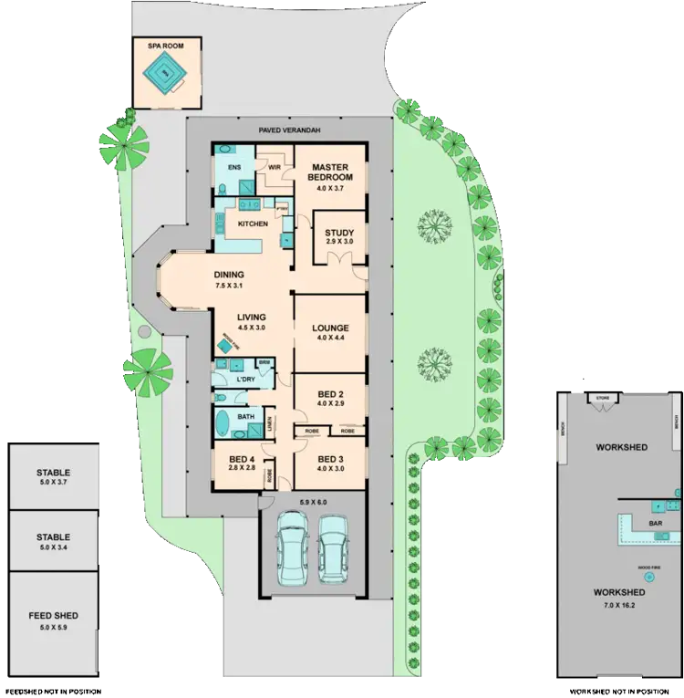 Floorplan of Homely house listing, Address available on request