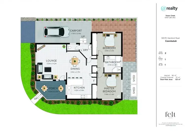 Floorplan of Homely house listing, 165/70 Hansford Road, Coombabah QLD 4216