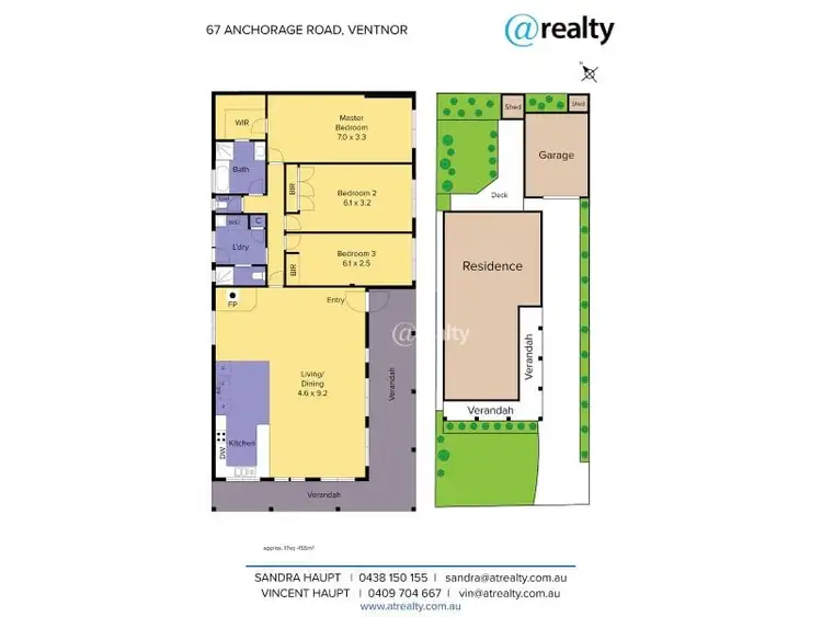 Floorplan of Homely house listing, 67 Anchorage Road, Ventnor VIC 3922