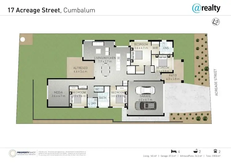 Floorplan of Homely house listing, 17 Acreage Street, Cumbalum NSW 2478