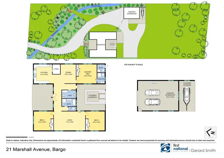 Floorplan of Homely house listing, 21 Marshall Avenue, Bargo NSW 2574