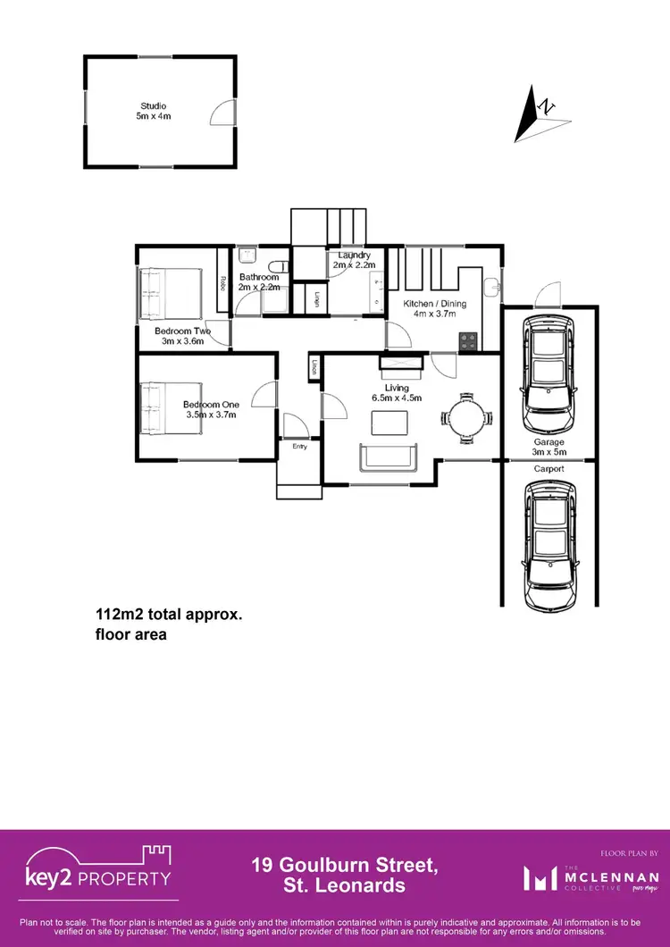 Floorplan of Homely house listing, 19 Goulburn Street, St Leonards TAS 7250