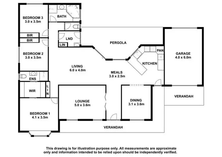 Floorplan of Homely house listing, 10 Bellevale Court, Mount Gambier SA 5290