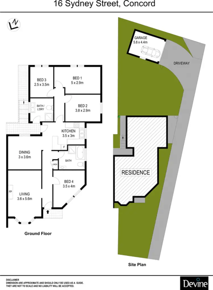 Floorplan of Homely house listing, 16 Sydney Street, Concord NSW 2137