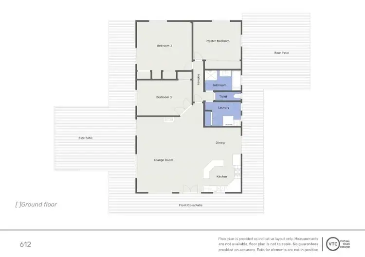 Floorplan of Homely rural property listing, 612 Wilsons Pocket Road, Wilsons Pocket QLD 4570