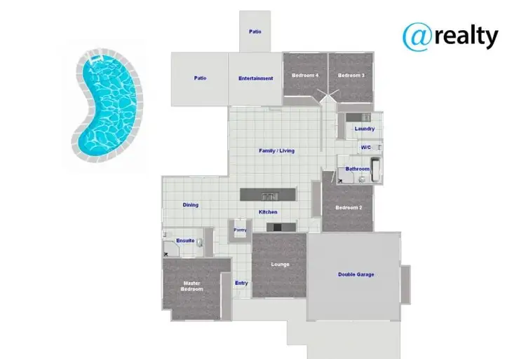 Floorplan of Homely house listing, 8 Figbird Road, Narangba QLD 4504