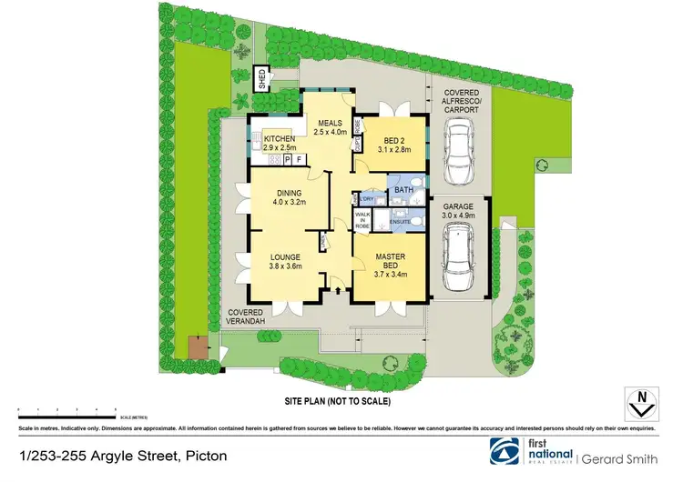 Floorplan of Homely house listing, 1/253-255 Argyle Street, Picton NSW 2571