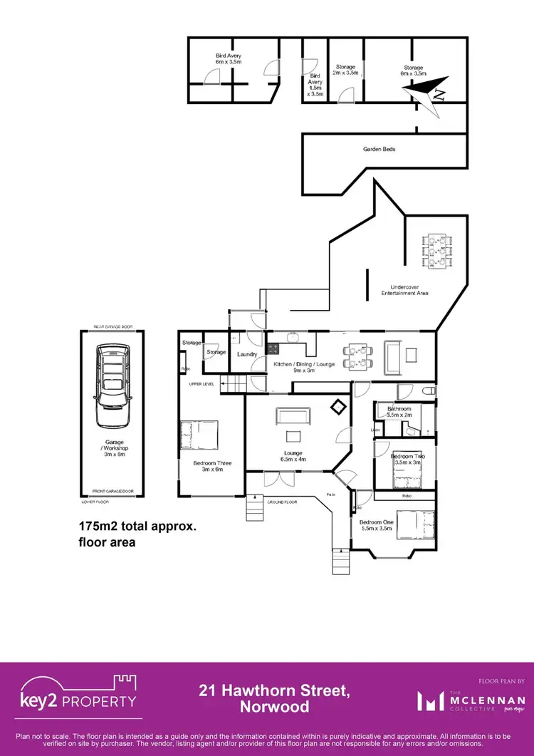 Floorplan of Homely house listing, 21 Hawthorn Street, Norwood TAS 7250