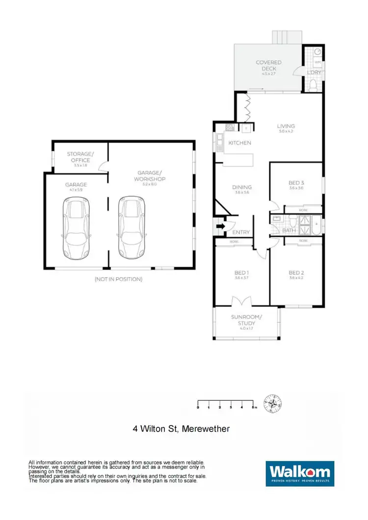 Floorplan of Homely house listing, 4 Wilton Street, Merewether NSW 2291