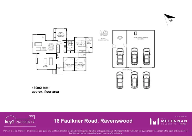 Floorplan of Homely house listing, 16 Faulkner Road, Ravenswood TAS 7250