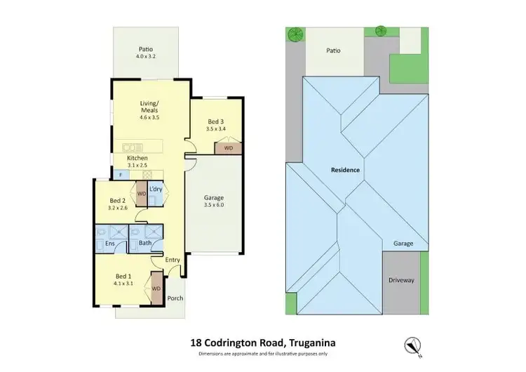 Floorplan of Homely house listing, 18 Codrington Road, Truganina VIC 3029