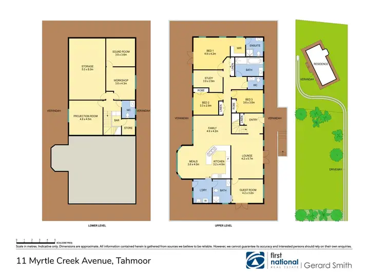 Floorplan of Homely house listing, 11 Myrtle Creek Ave, Tahmoor NSW 2573