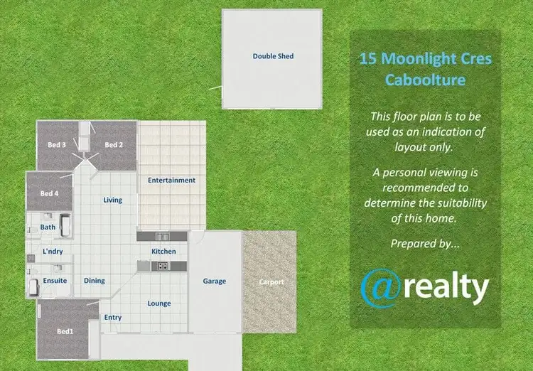 Floorplan of Homely house listing, 15 Moonlight Crescent, Caboolture QLD 4510