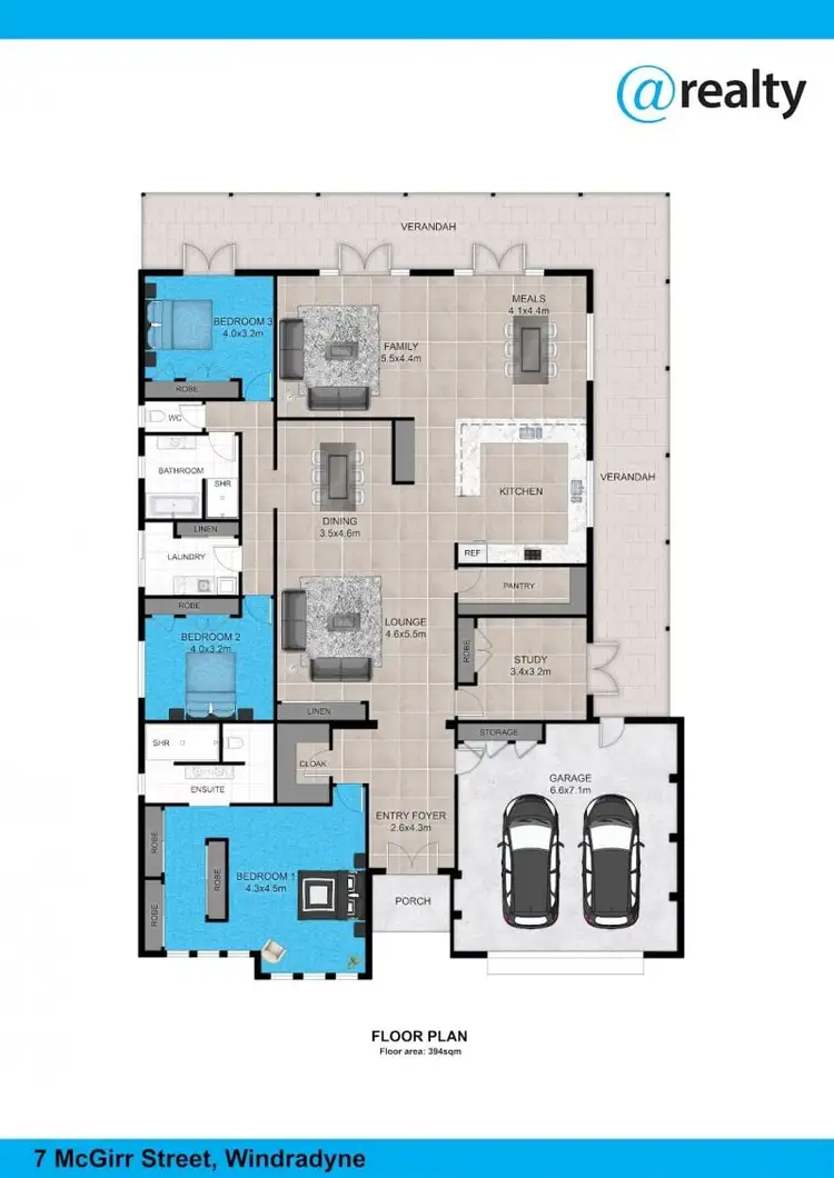 Floorplan of Homely house listing, 7 McGirr Street, Llanarth NSW 2795