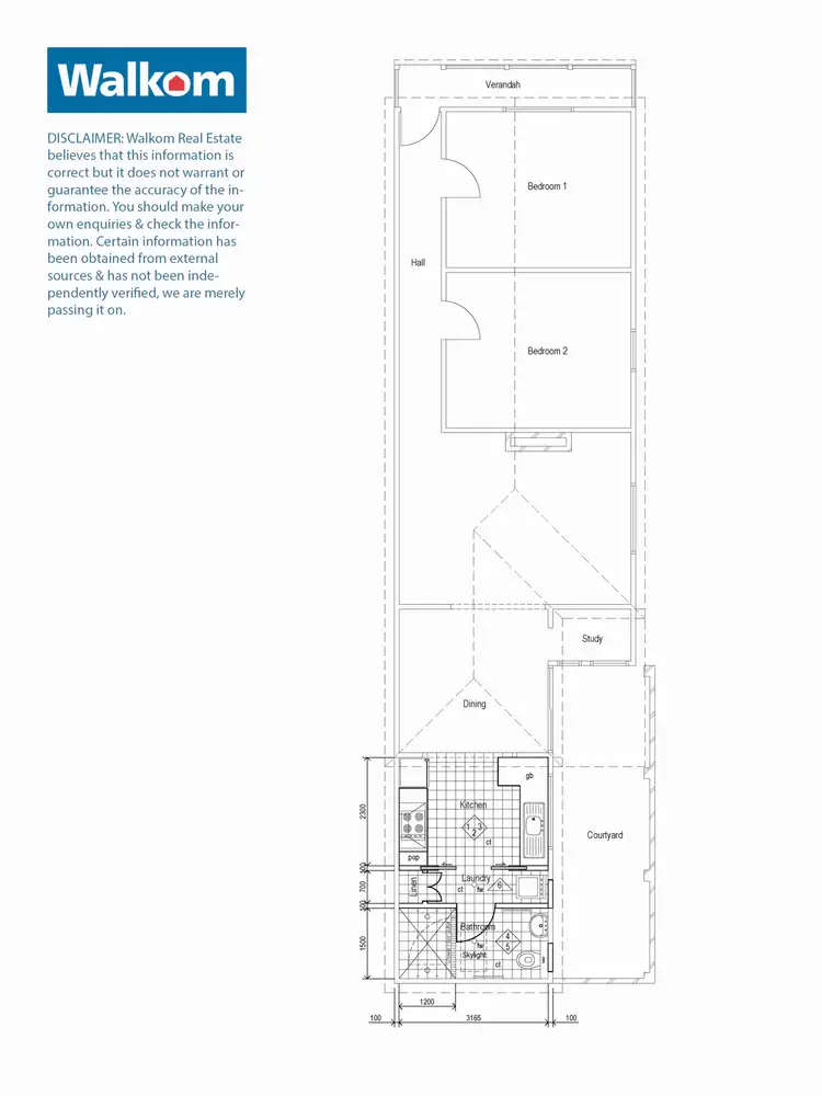 Floorplan of Homely house listing, 6 Young Street, Cooks Hill NSW 2300