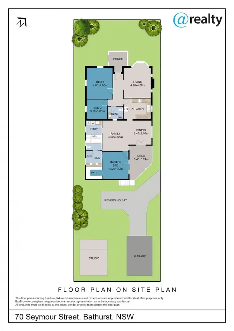 Floorplan of Homely house listing, 70 Seymour Street, Bathurst NSW 2795