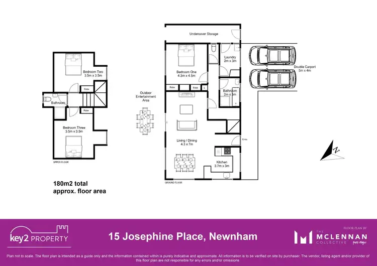 Floorplan of Homely house listing, 15 Josephine Place, Newnham TAS 7248