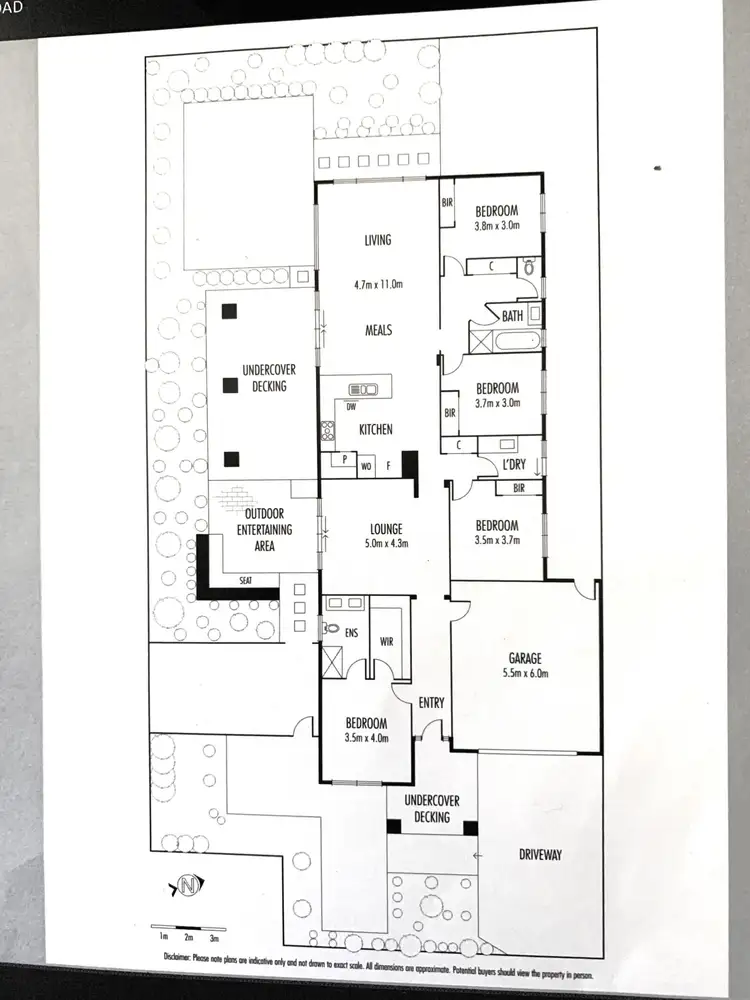 Floorplan of Homely house listing, 203 Bulmans Road, Harkness VIC 3337